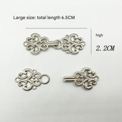 Antique bronze clasp for traditional outfits
