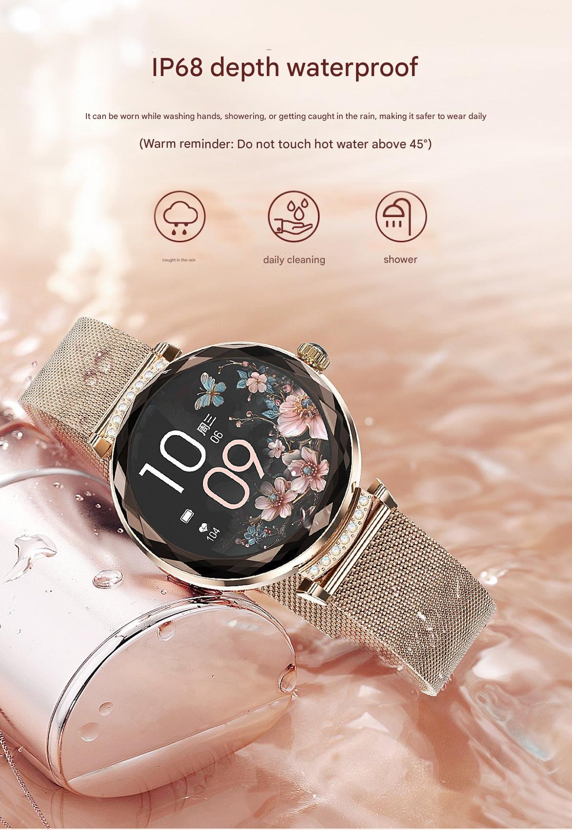 Fashionable waterproof fitness tracker for women