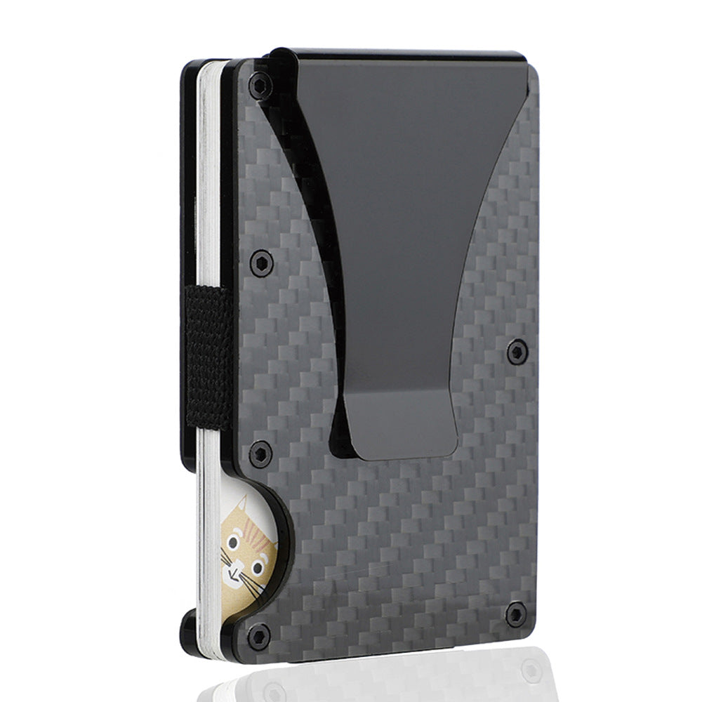 Stylish carbon fiber wallet image 2