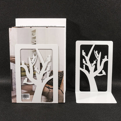Minimalist tree bookends image 8
