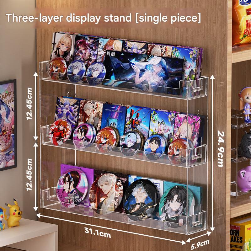 Clear acrylic display box for collectibles