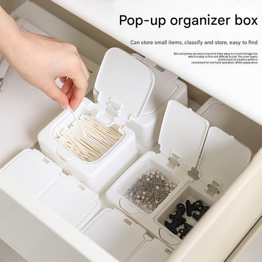 Compact Storage Box for Makeup Remover Pads