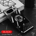 Electroplating transparent-black
