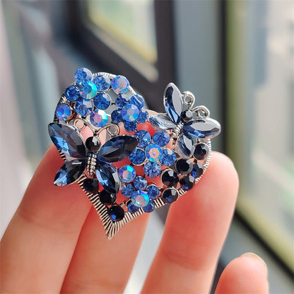 Butterfly Heart Brooch Stylish Design Image 2