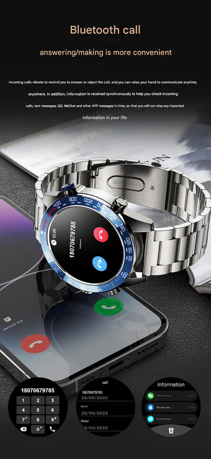 Smartwatch AMOLED Display Front View