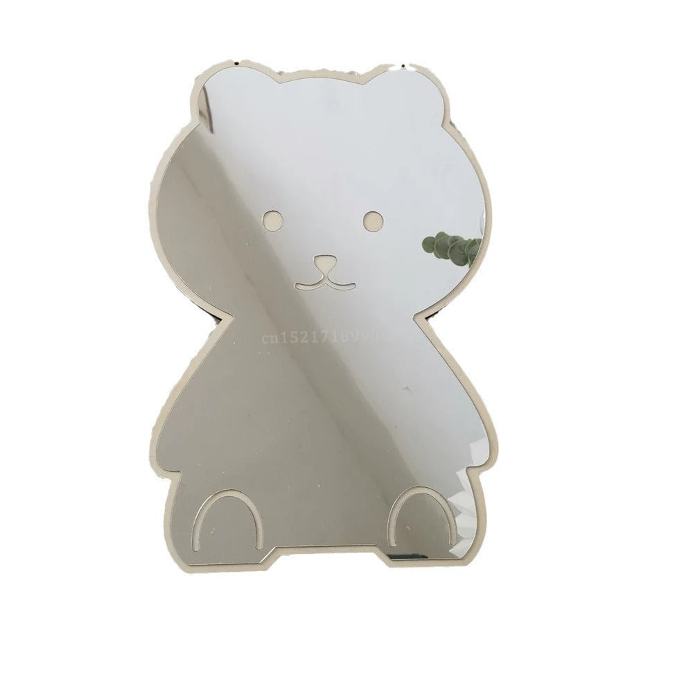 Cute animal mirror for playroom