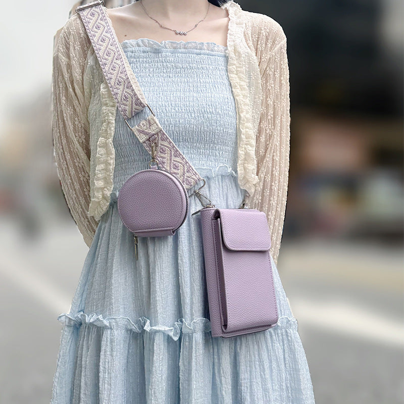 Women's Crossbody Bag in Pink