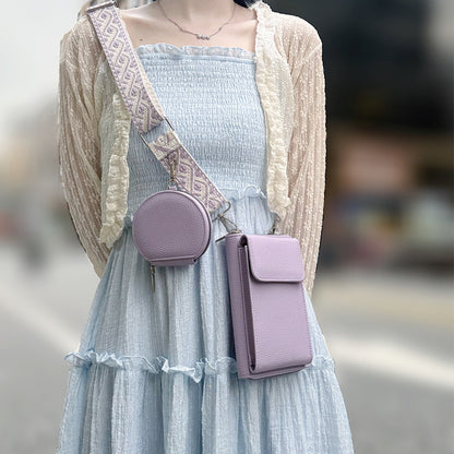 Women's Crossbody Bag in Pink