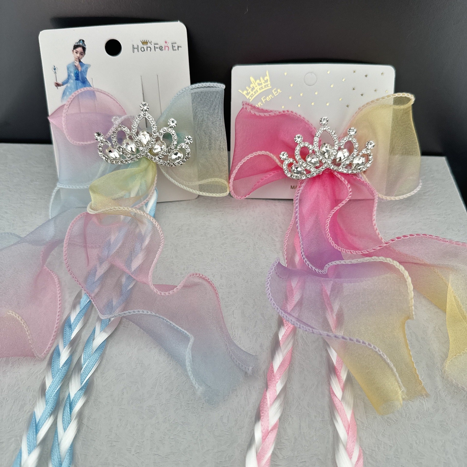 Elegant princess bow hair clip - Image 2