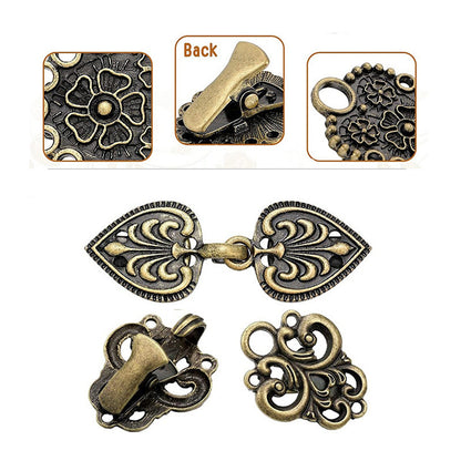 Travel accessory scarf clip in rose gold