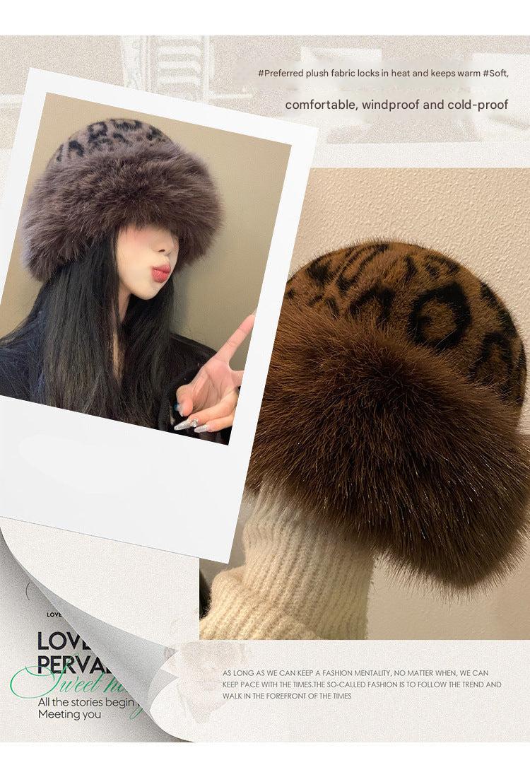fashionable warm hat for winter
