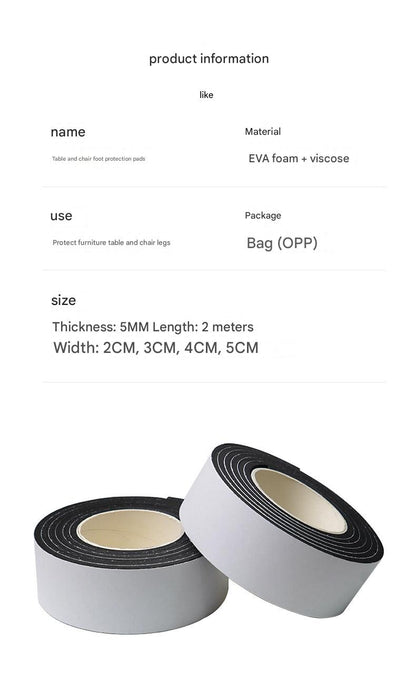 chair leg protector with anti-slip feature