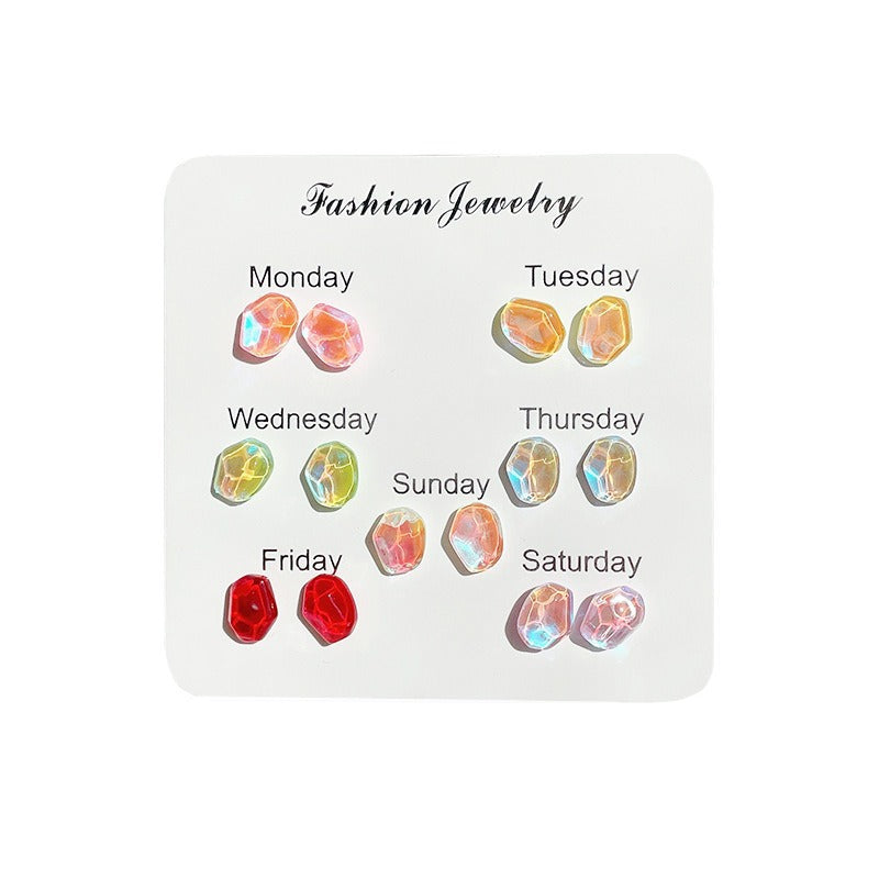 Colorful Butterfly Stud Earrings image 5