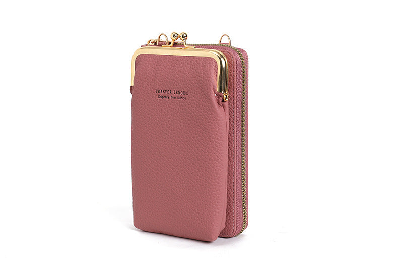 Stylish Mini Women's Phone Wallet Bag - with Phone inside