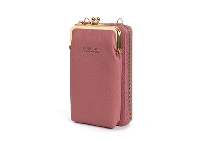 Stylish Mini Women's Phone Wallet Bag - with Phone inside