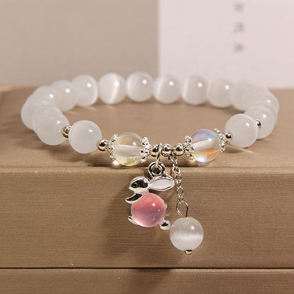 Stylish cat's eye bracelet perfect gift for girlfriend
