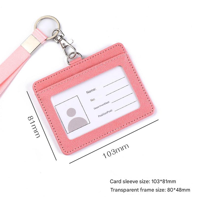 Card holder showcasing different color options for versatility