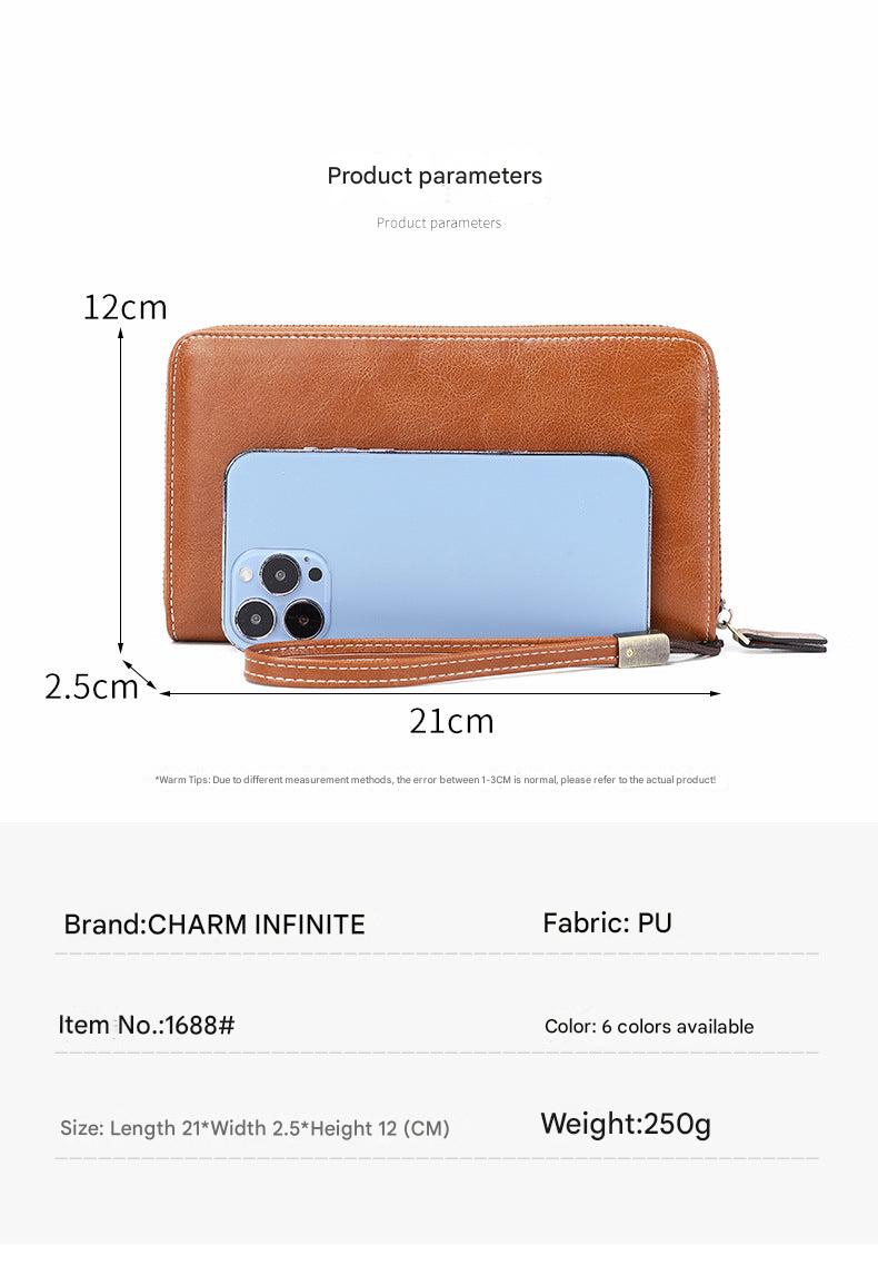 RFID women's wallet in pink color