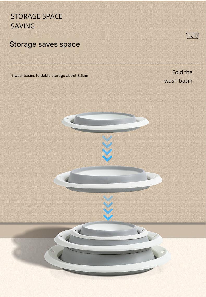 Versatile silicone basin for multiple purposes