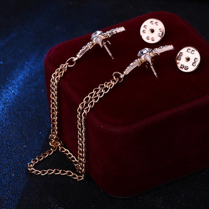 Metal alloy collar chain accessory