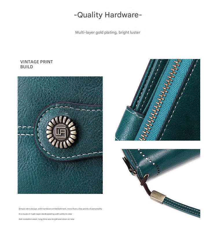 RFID blocking wallet organization demonstration
