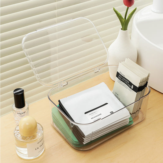 acrylic organizer for stationery and snacks