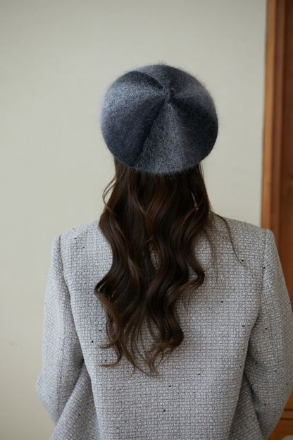 Fashionable Winter Rabbit Fur Beret