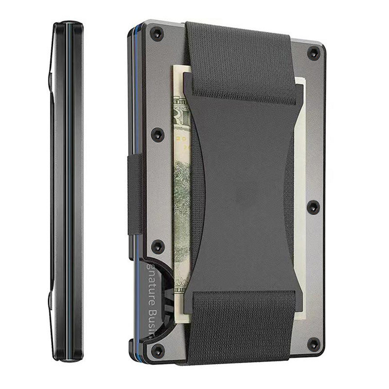 Stylish carbon fiber wallet image 2