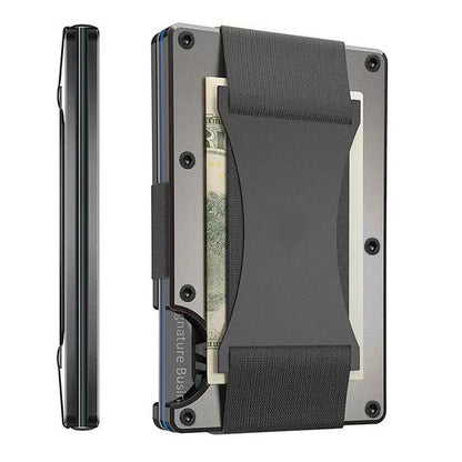 Stylish carbon fiber wallet image 2