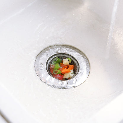 Efficient food waste management with sink strainer