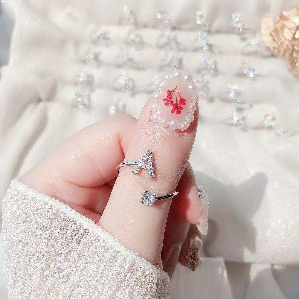 Adjustable Alphabet Ring H