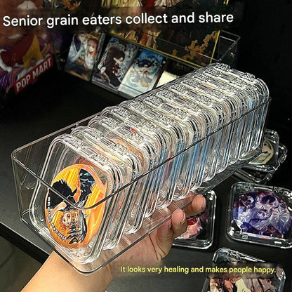 Clear acrylic display box for collectibles