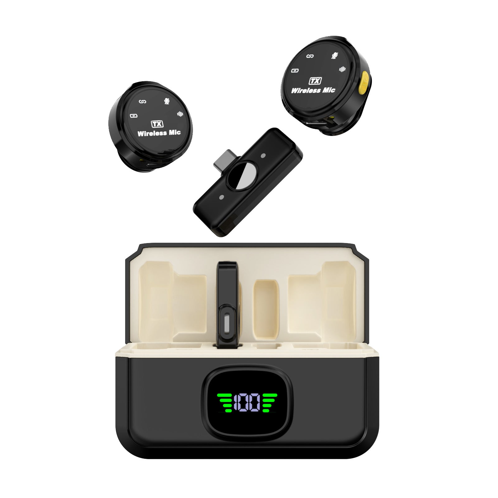 Wireless Clip-On Microphone Q8 Image 5