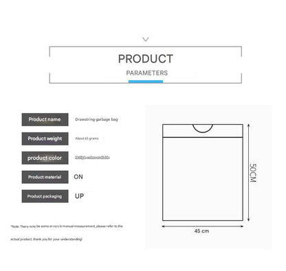 extra large disposable black trash bags