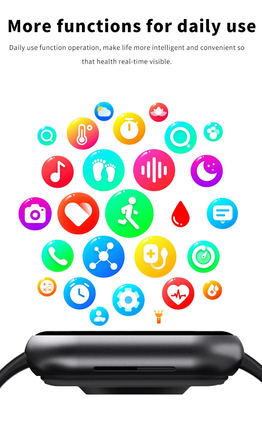F57 Smartwatch side view