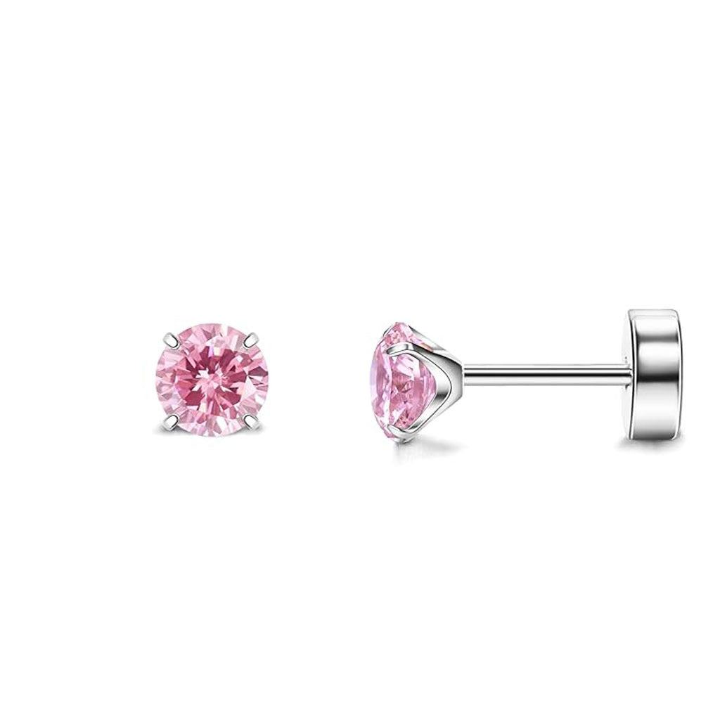 Stylish titanium steel earrings on display - image 5