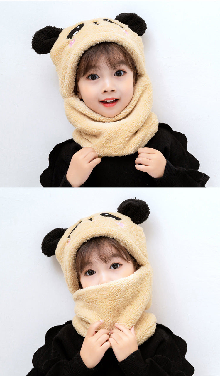 Colorful kids winter accessories