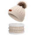 Single Pom-Pom Khaki Set