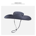 Large Size Mountaineering Hat Gray