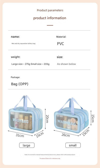 Double Layer Toiletry Bag for Travel