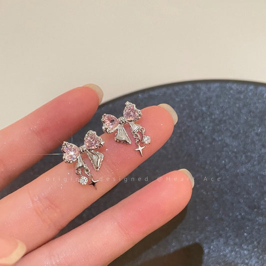 Unique zircon earrings image 8