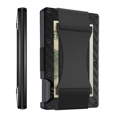 Stylish carbon fiber wallet image 2