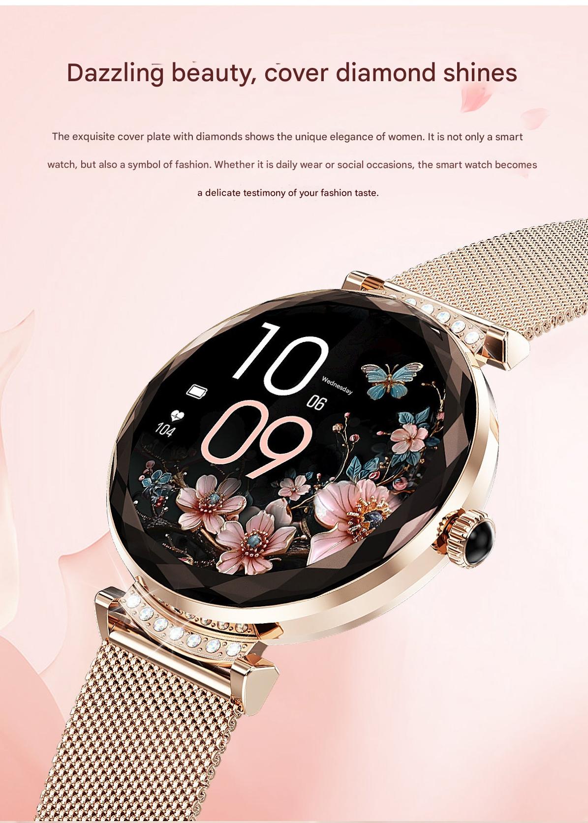 AMOLED screen smart band for health monitoring