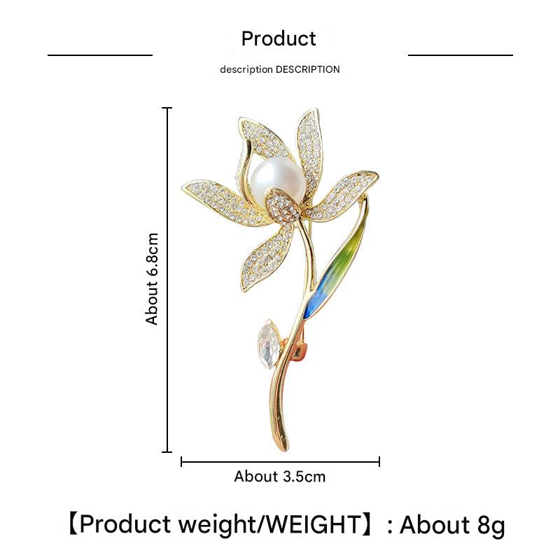 lightweight stylish brooch - image 2