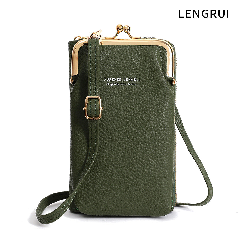 Stylish Mini Women's Phone Wallet Bag - with Phone inside