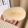 Cream Claw Clip [11cm]
