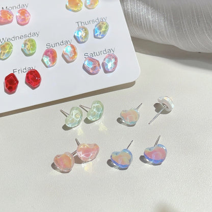 Colorful Butterfly Stud Earrings image 7