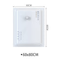 Milky White [60*80cm] (Pack of 2)