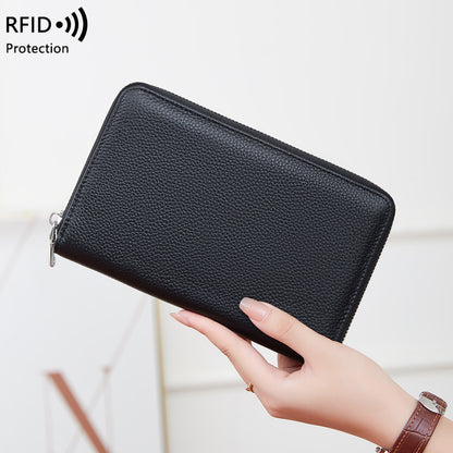 Premium RFID Leather Passport Holder Image 4