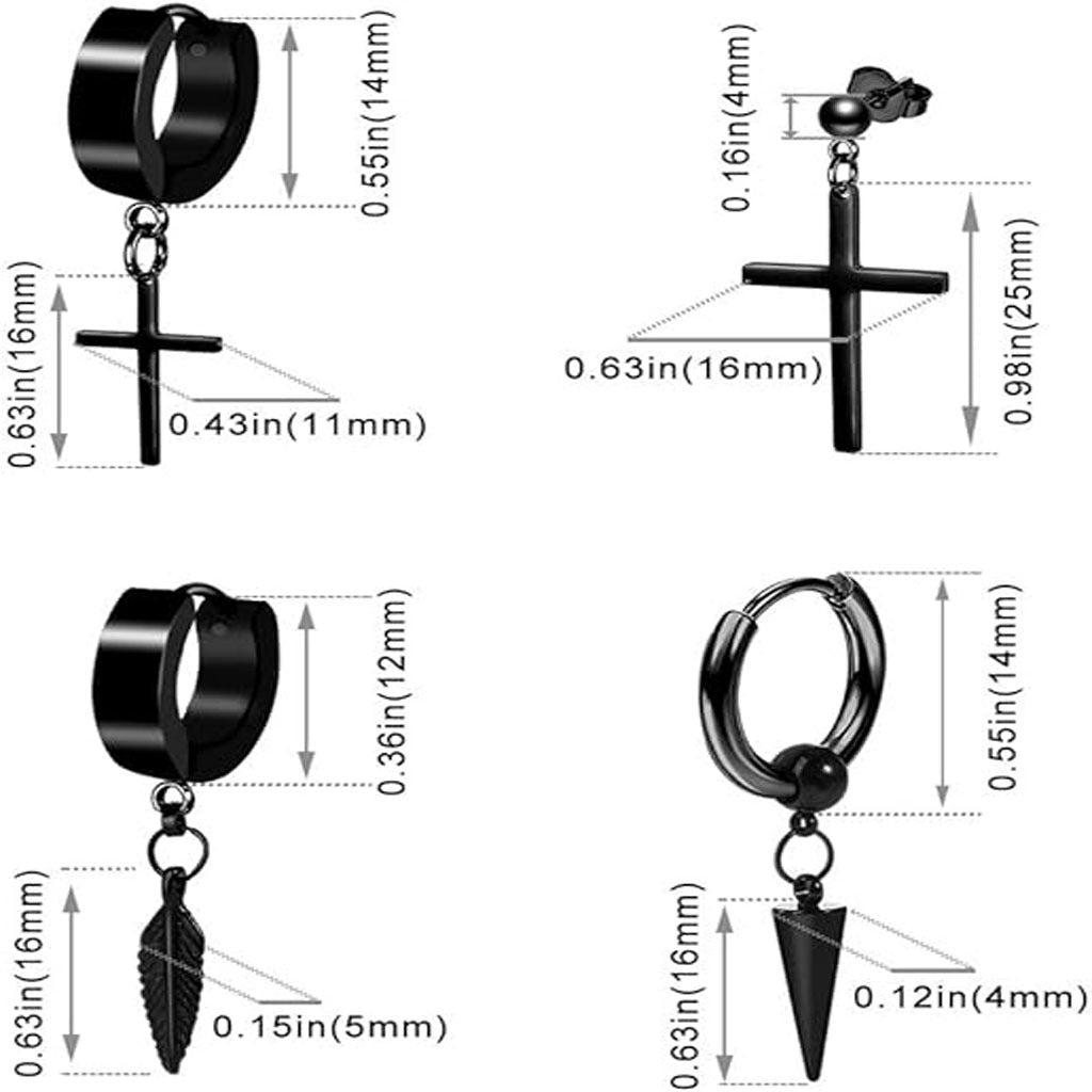 Fashionable earrings for men and women image 3